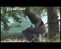 Outdoor pissing video