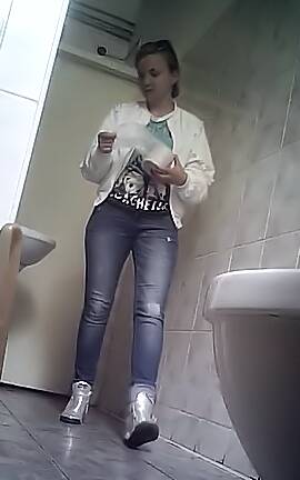 Candid Camera in Clinic Toilet