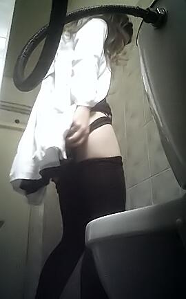Peeping in the Women Toilet in Clinic