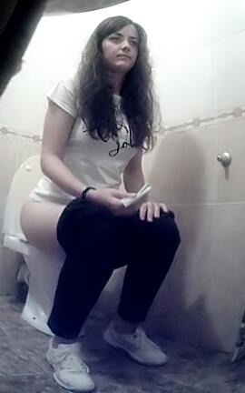 Peeping in a Female Toilet