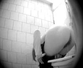 Hidden camera in the toilet of an educational institution