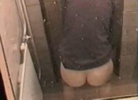 Hidden cam in ladies� lavatory