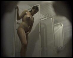 Hidden camera in female shower